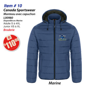 Item 10 Lynx St-Raymond Manteau Canada Sportswear L00980 2026
