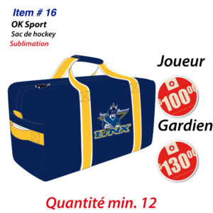 Item 16 Lynx St-Raymond Sac de hockey 2026