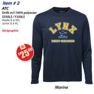 Item 02 Lynx St-Raymond Dryfit ATC s350LS y350LS 2026