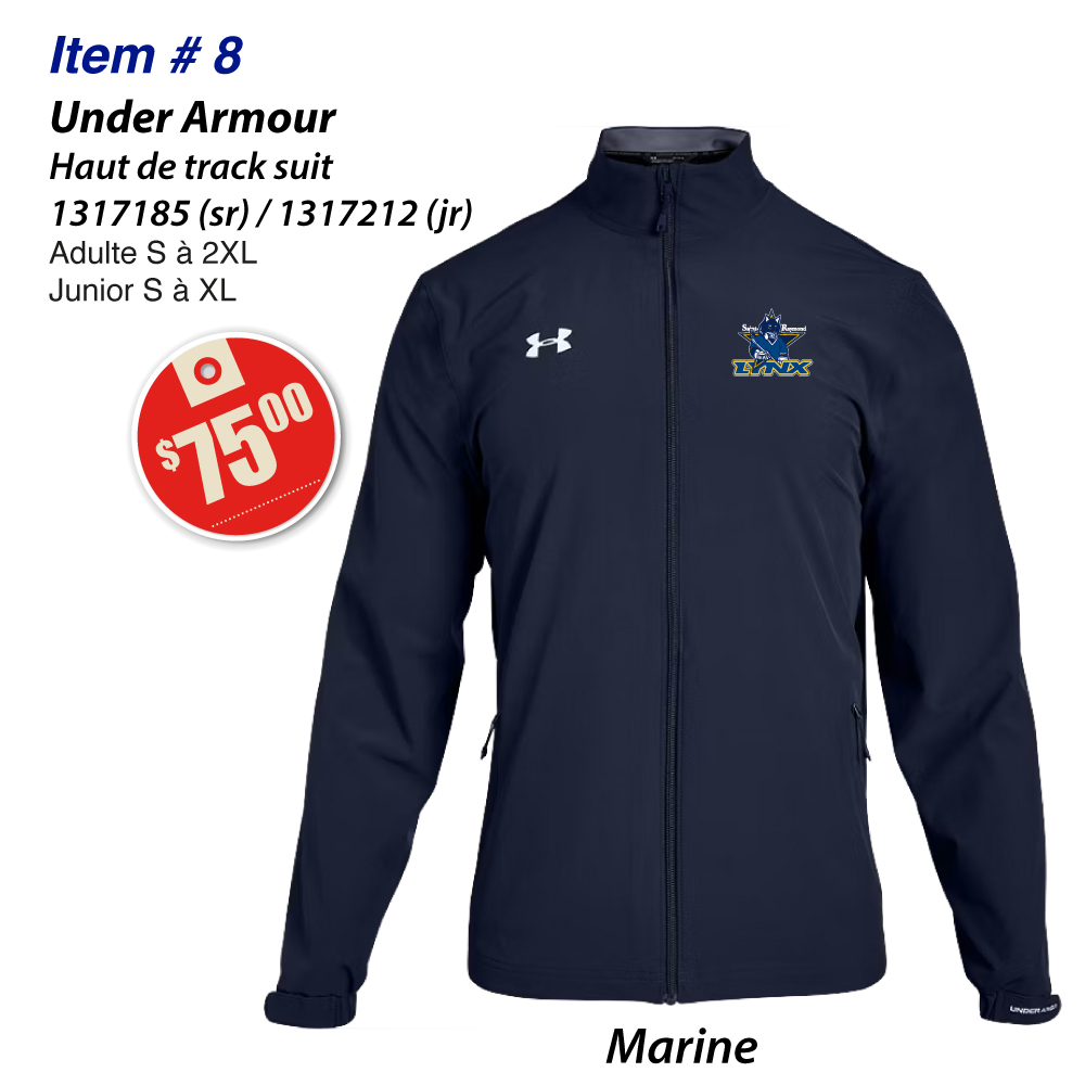 Item 08 Lynx St-Raymond Haut de track suit UA 1317185 1317212 2026