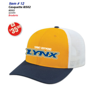 Item 12 Lynx St-Raymond Casquette i8502 2025