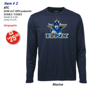 Item 02 Lynx St-Raymond Dryfit ATC s350LS y350LS 2025