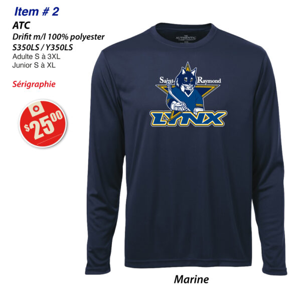 Item 02 Lynx St-Raymond Dryfit ATC s350LS y350LS 2025